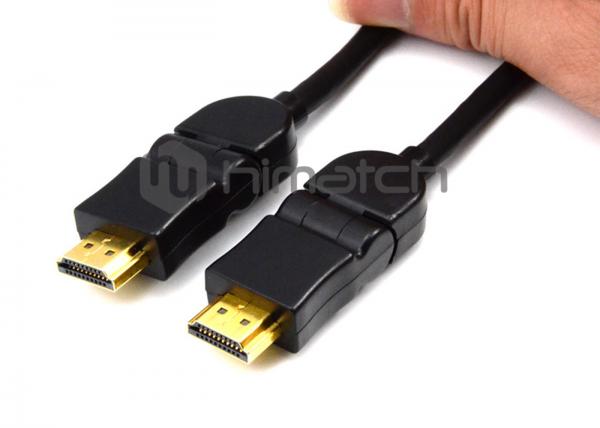 Cheap 1080P 60Hz Industrial HDMI Cable 3ft 6ft 10ft 15ft 25ft HDMI 1.4 Cable With Ethernet for sale