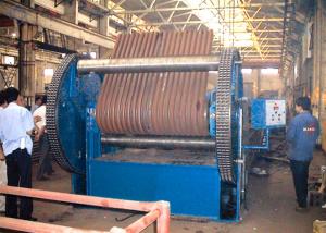 China Electric Horizontal Boiler Panel Bending Machine For Membrane Panel on sale