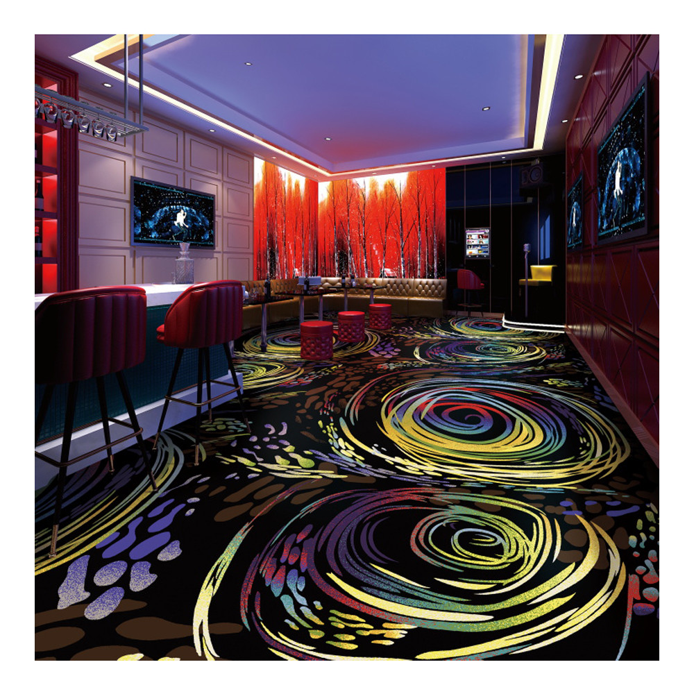 China Cosino Carpet Wall To Wall Printed Carpet Luxury Hospitality Carpet For KTV on sale
