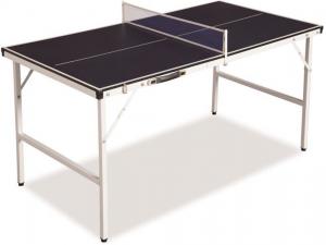 China Midsize Outdoor Table Tennis Table Easy Folding with Painting and Net Caster on sale