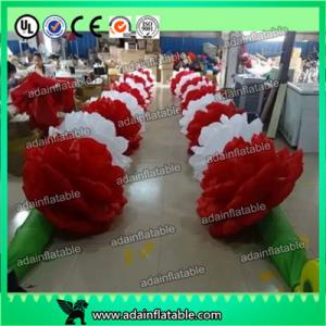 Best 10m Inflatable Rose Flower Chain For Valentine's Day Event Party Decoration Ada Inflatable wholesale