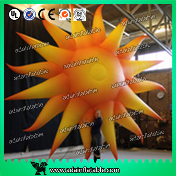 Best 2m Color Changing Led Inflatable Lighting Balloon Concert Decoration Inflatable Sun wholesale