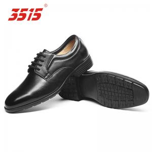 China Breathable Lace Up Military Dress Shoes Pigskin Lining Business Formal Shoes Genuine Leather on sale