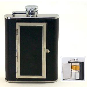 China Hip Flask with Cigarette Case (9660600-Y) on sale