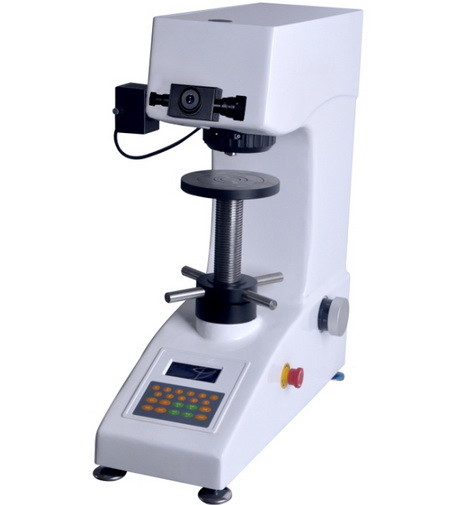 China ISO 6507 Automatic Turret Vickers Hardness Testing Machine With Force Accuracy ±0.2% on sale