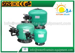 China Fibreglass Sand Swimming Pool Filter Side Mount Bobbin Wound With Multiport Valve on sale