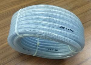 China High Pressure Braided Hose , PVC Clear Reinforced Hose Pipe For Water Delivery on sale