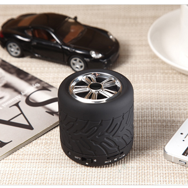 Best Bluetooth round speaker wireless Tyre bluetooth speaker for mobile portable speakers wholesale