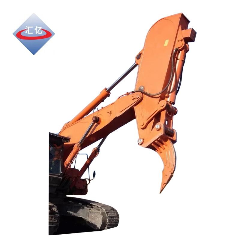 Best 11M 20 Ton Excavator Rock Arm Hydraulic Rock Breaker Sandblasted wholesale