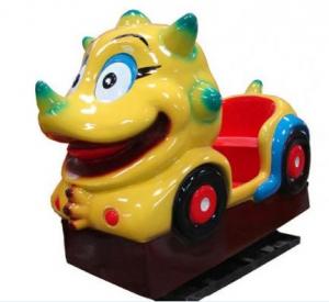 Coin Operated Big Dog Amusement Kiddie Animal Rides With Music and Video PTC-K08