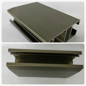 Best T4  T5 Oxidizing Bronze Anodized Aluminum Channel With Customized Shape wholesale