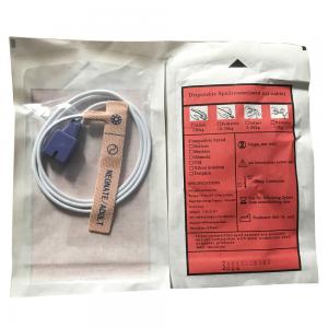 Best 9 Pin Disposable Spo2 Probe Nonwoven Fabric PVC Disposable Pulse Oximeter Sensor wholesale