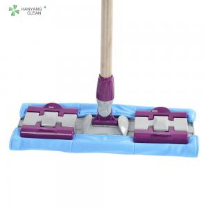 Best Durable Anti Static Mop , Industrial Flat Mops 90% -100% Dehydration Rate wholesale