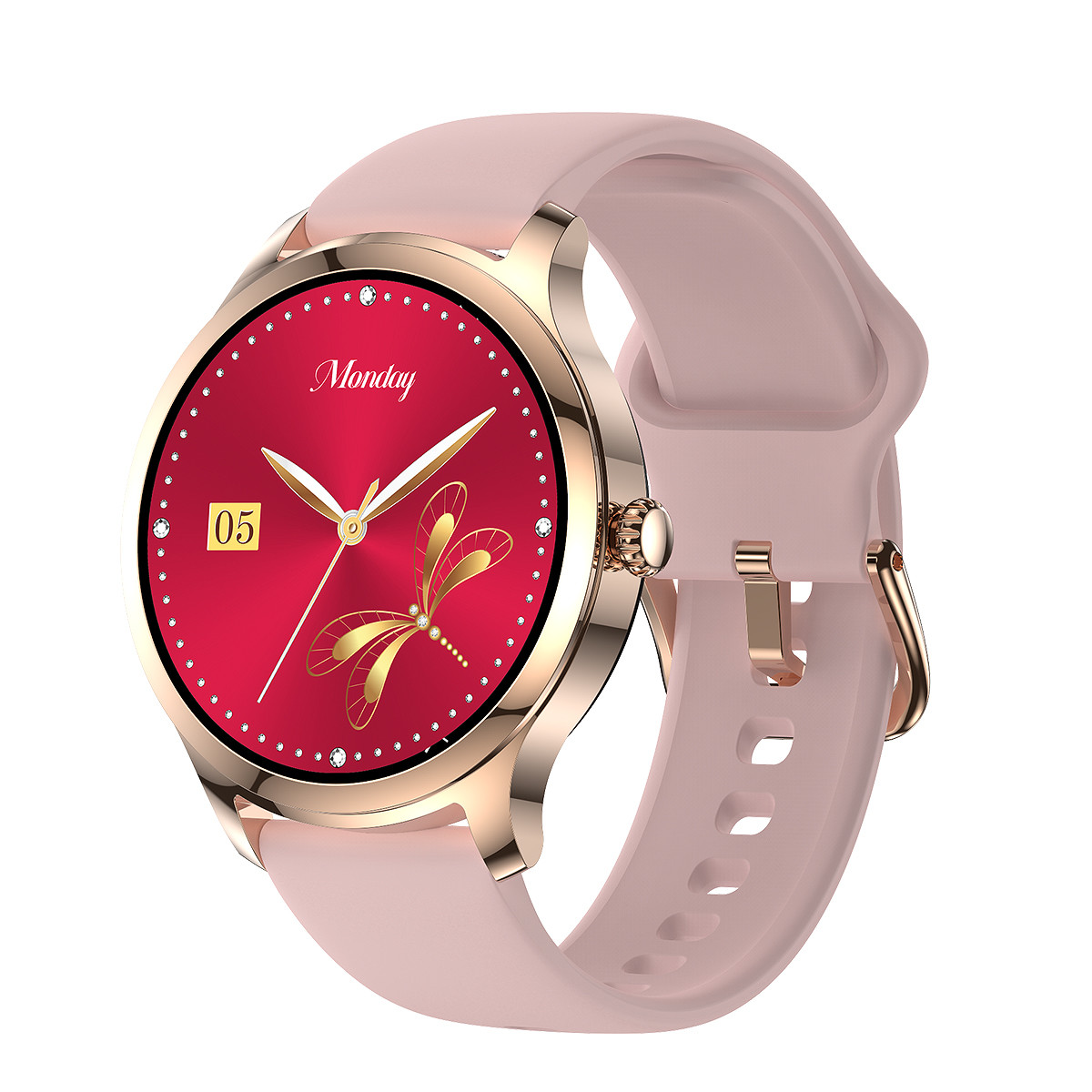 China 1.32 Inch IP68 BT Calling TFT LCD Smart Watch For Women on sale