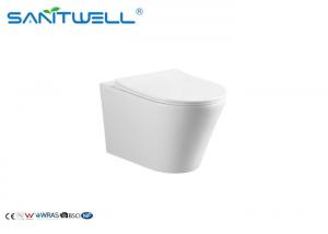 China Sanitary Ware Bathroom Wall Hanging Wc / Rimless Wall Hanging Toilet on sale