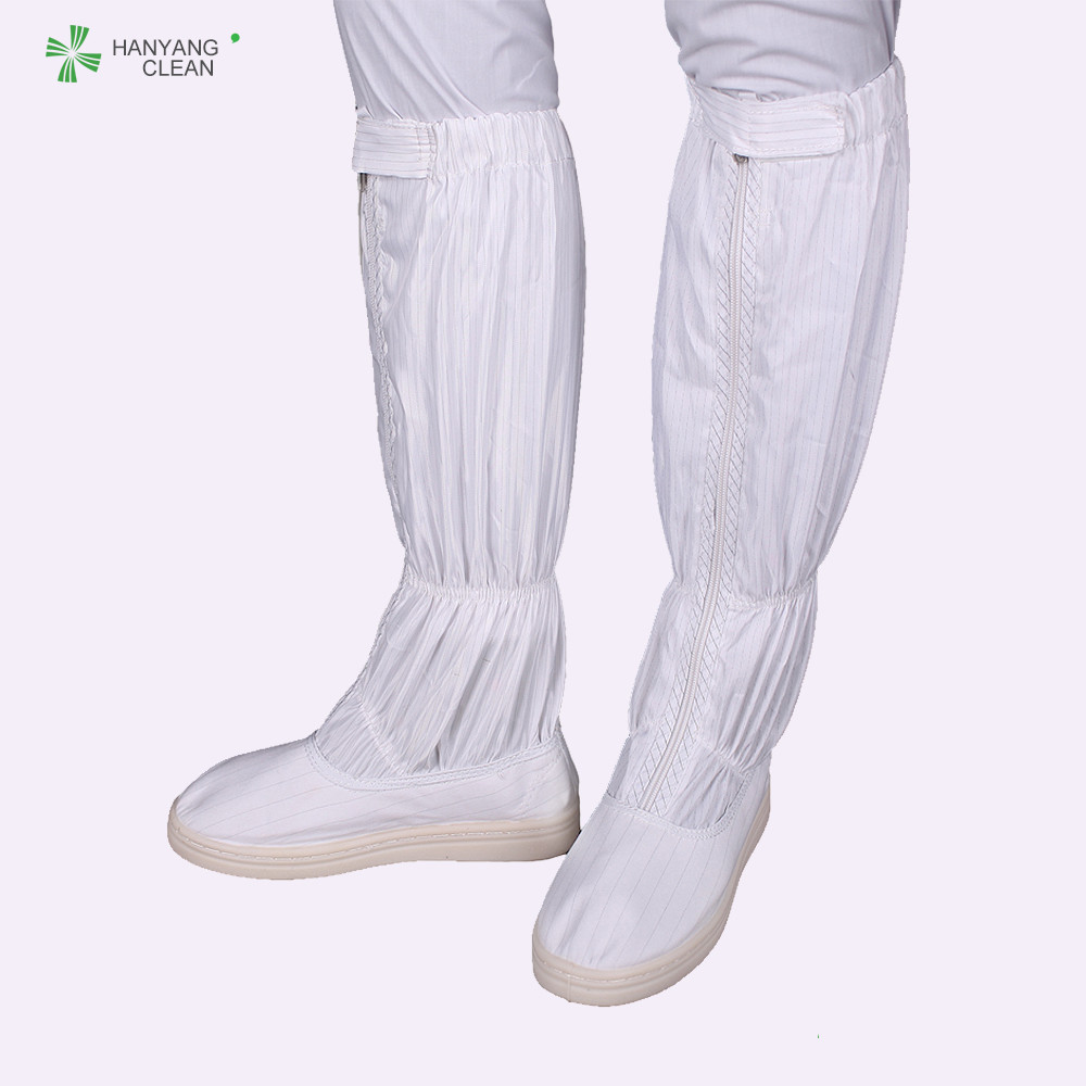 Best Wholesale autoclavable cleanroom medical safety Shoes esd working booties anti static boots wholesale