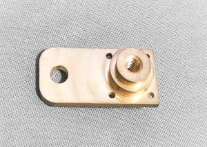 Best Brass High Precision Machined Parts Shaft Support Block Long Lifespan wholesale