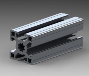 China OEM Aluminum Extrusion Profiles Extruded Aluminum Channel With Drilling / Cutting on sale