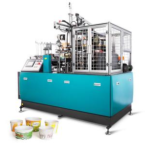 China Automatic Disposable Soup Bowl Ice Cream Instant Noodle Paper Bowl Making Machine on sale