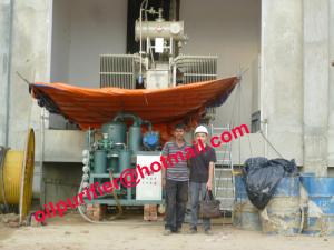 China hot sale transformer oil purifier, onsite working insulation oil process, oil purify, live filtration,vacuum cleaner on sale