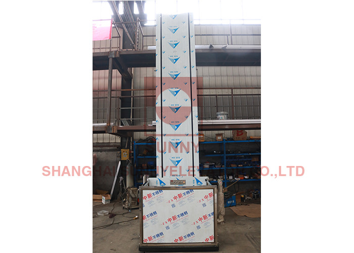 China 250kg 3kw Home  6m Vertical Cabin  Hydraulic Cargo Material Lift on sale