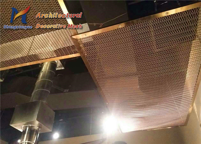 China 4mm 1mm Stainless Steel Wire Mesh Conveyor Belt Ceilings on sale