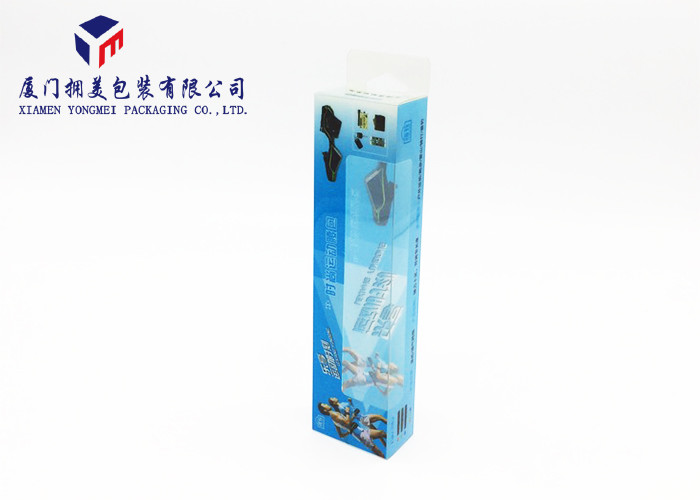 Rectangle Shape Custom Printed Plastic Box With Clear Window Pack Sport Product