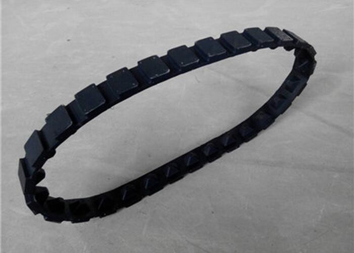 Best Customized Robot Rubber Tracks light Weight With Tension / Support Wheels wholesale