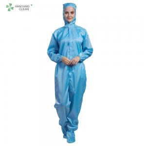 Best Hooded cleanroom ESD coverall for the higher cleanroom of pharmaceutical industry wholesale