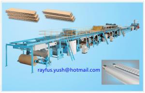 China Corrugated Cardboard Carton Production Line 3 5 7 Layer Various Flute Type on sale