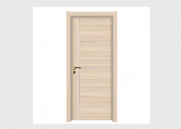 Cheap Oak Solid Wood Hotel Room Door Customized Size High Grade Wood Veneer With Lacquer for sale
