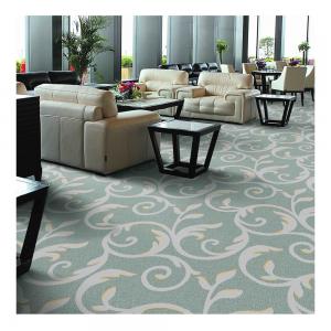China Lobby Wall To Wall Woven Axminster Carpet With Wool And Nylon on sale