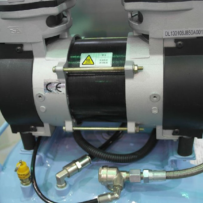 DA5001 Oil Free Dental Air Compressor Automation drainage device ,simple operation 3/4HP (550W)