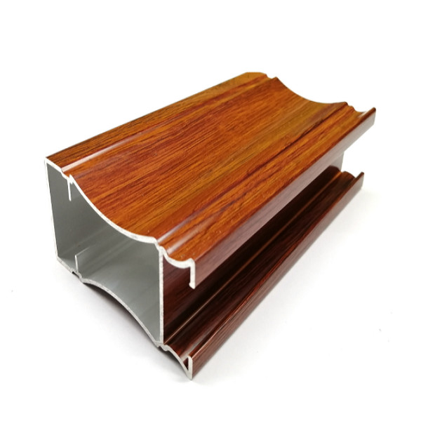 Best GB523 6000 Wood Grain Aluminum Window Profiles wholesale