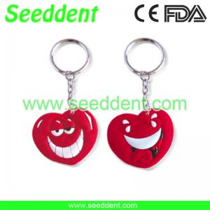 Best Heart shape key chain with teeth or without teeh wholesale