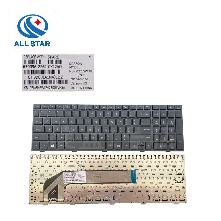 Best HP Probook Laptop Keyboard 4540s 4545s US layout PC Laptop accessories wholesale