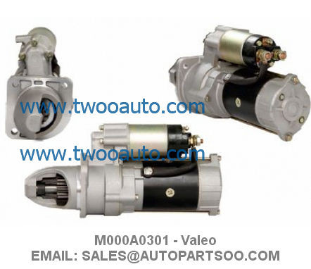 China M000A0301 65262017049 - Valeo Starter Motor Daewoo D1146 DH220-3 DSL 24V 6.5, 7.0KW 11T on sale