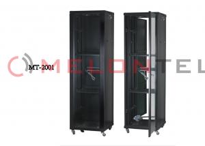 Best Safety Server Rack Cabinet , Open Frame Rack Cabinet Lockable Key Type wholesale