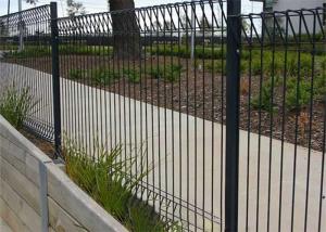 Best Powder Coating Roll Top 1800mm Welded Mesh Fence With Square Post wholesale