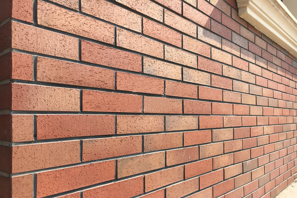 China Rough Surface Thin Brick For House Brick Exterior Cladding, Changeable Color on sale