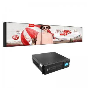 China 450cd/M2 4K Video Wall Display Bezel 5.3mm TV LCD Display 22Kg on sale