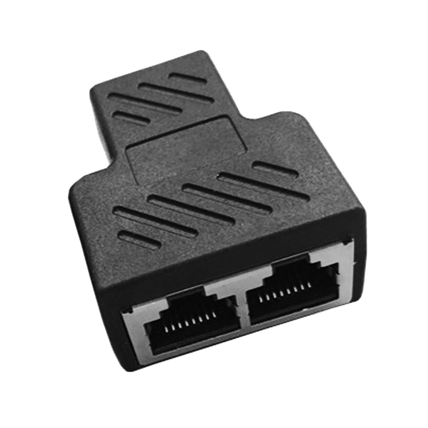 China 1 to 2 Way LAN Ethernet Network Cable Splitter Adapter RJ45 Female For Laptop on sale