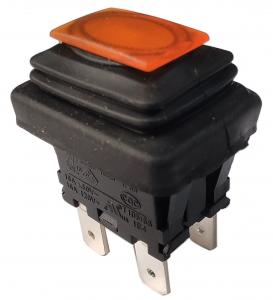 China PA66/PC Housing Push Button Electrical Switch , Electric Push Switch LC83-3 on sale