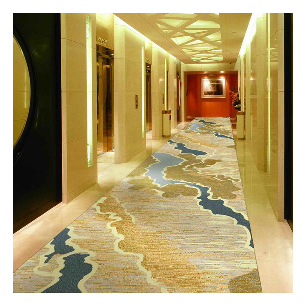 China Hotel Room And Hallway Carpet Machine Flame Resistant Carpet Modern Design on sale