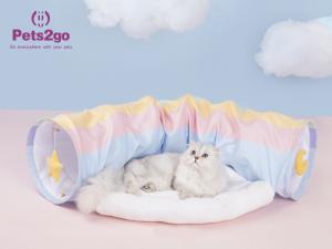 Indoor 124*64*28cm Machine Washable Pet Bed Mat