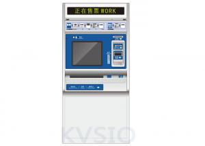 China Compact Structure Ticket Vending Machine Cash Acceptor Design Internal Ventilation System on sale