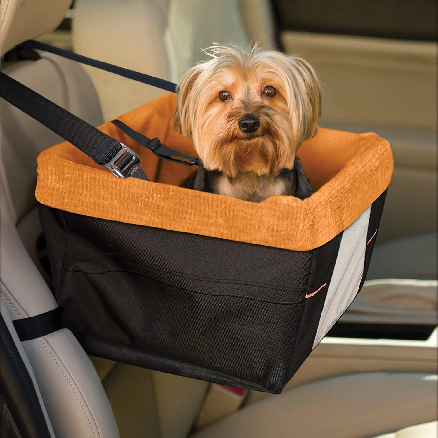 China  				Foldable Car Seat Dog Cover Dog Car Seat with Seat Belt Pet Carrier Bag 	         on sale