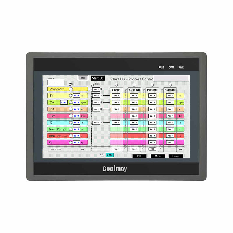 China 1024x600 PLC Program Logic Controller 408MHZ  10 Inch Touch Panel RS485 on sale