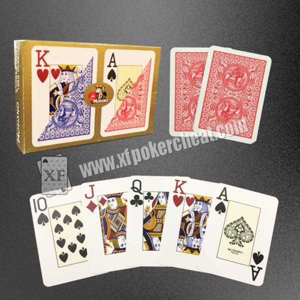 Cheap Modiano Plastic Playing Cards / Golden Trophy Casino Cards For Texas Poker for sale