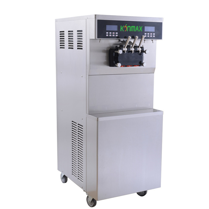 China Floor Standing Soft Scoop Ice Cream Machine 220V 50Hz 1 Ph Electric on sale